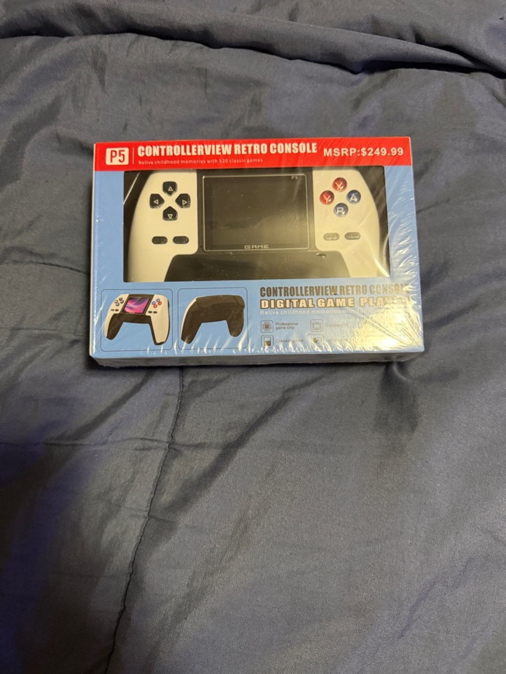 Retro Handheld Gaming Console - White